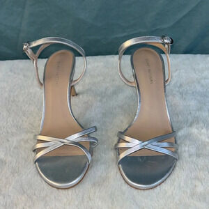 EUC Stuart Weitzman Starla 80 Ankle Strap Leather Sandal Size 6
